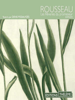 cover image of Les rêveries du promeneur solitaire – Promenades I à V
